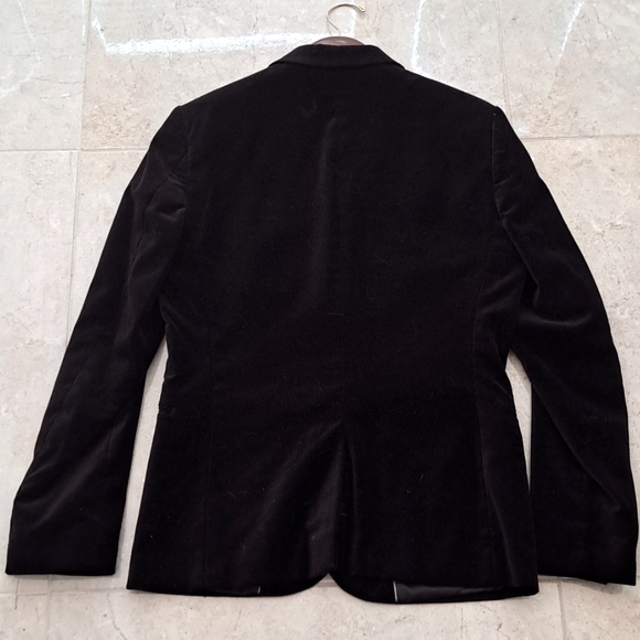 Men's Velvet Blazer - Picture 3 of 3